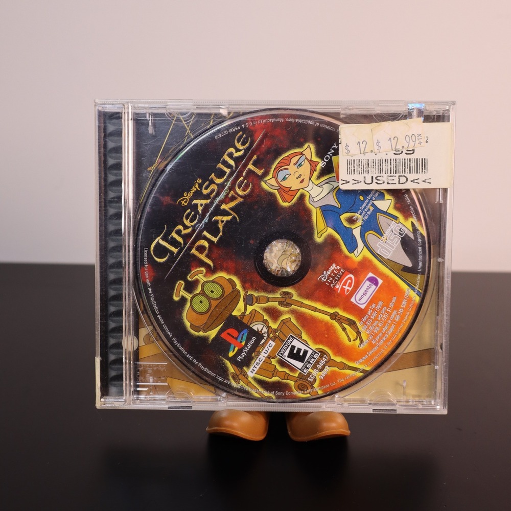 Disney's Treasure Planet (Sony Playstation 1/PS1, 2002) No Manual